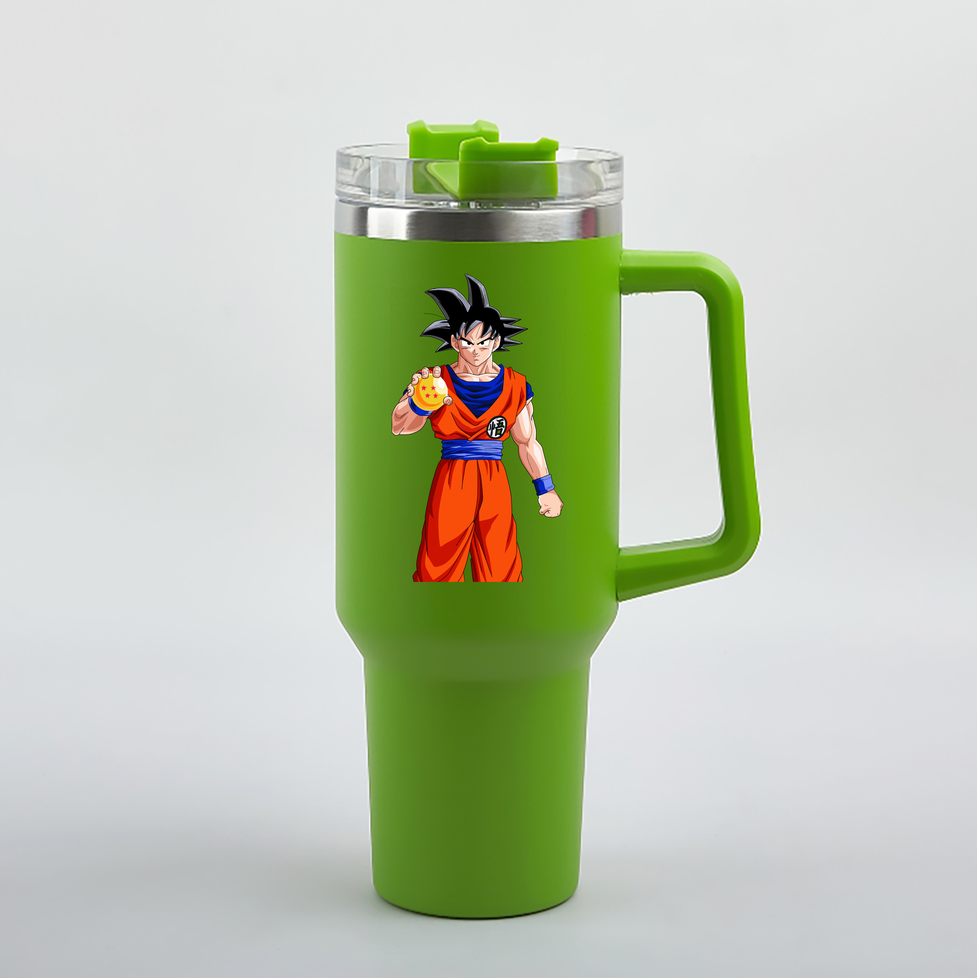 （画像用） ドラゴンボール 孫悟空（そん ごくう）Son Goku カカロット DRAGON BALL Kakarotto 1200mL車用タンブラー（カラープリント）